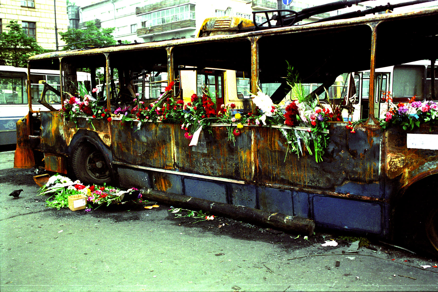 Death Bus - From the Attempted Coup d'etat collection : Sample Series Images : Bruno Mahlmann Photography - Washington, DC Photographer